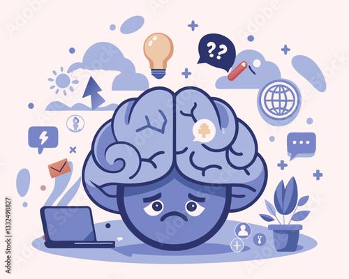 Toxic Social Media Addiction Leading to Brain Rot and Mental Health Issues