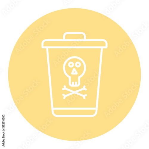 Toxic Waste Icon