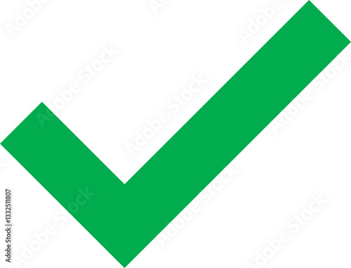 Green checkbox icon, checkmark icon, right box icon

