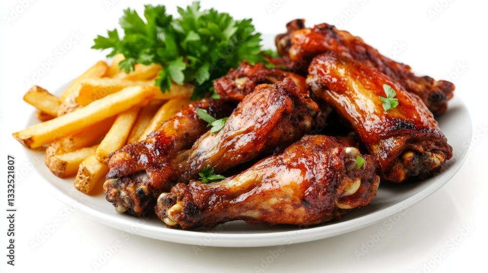 Crispy fried chicken wings delight local eatery food photography cozy restaurant close-up gigapixel quality for food lovers Crispy fried chicken wings delight local eatery food photography cozy restaurant close-up gigapixel quality for food lovers