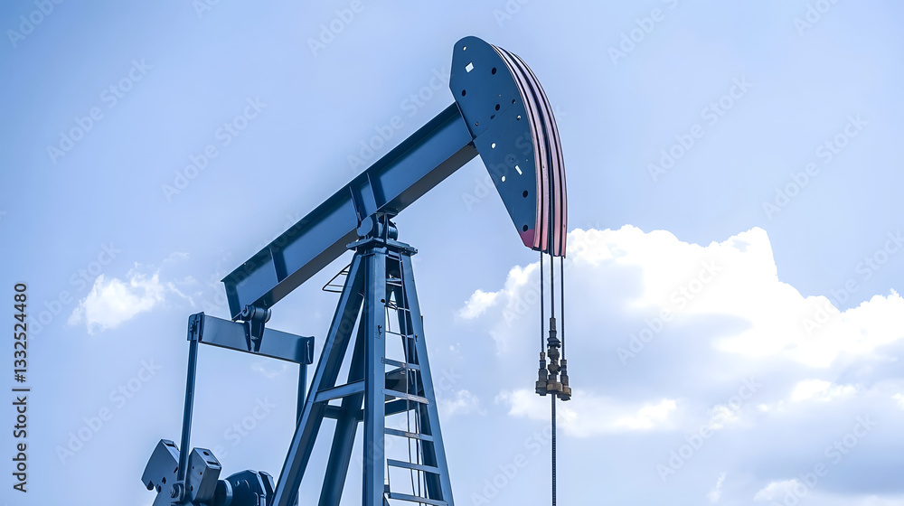 Oil pumpjack with stock market data symbolizing crude oil prices and the impact of financial markets on global energy sectors.
Oil pumpjack with stock market data symbolizing crude oil prices and the impact of financial markets on global energy sectors.