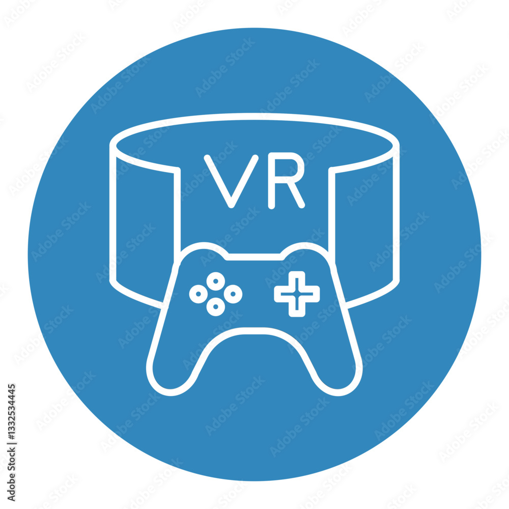 Vr Game Icon Vr Game Icon