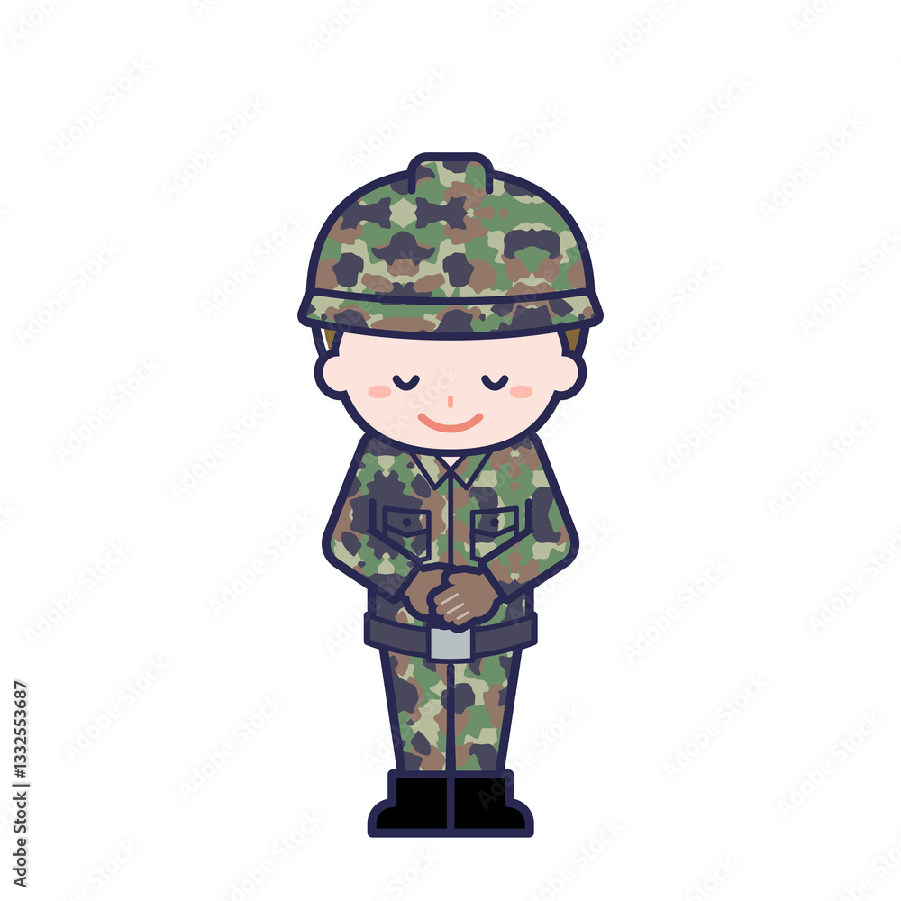 自衛隊員/男性 08 自衛隊員/男性 08