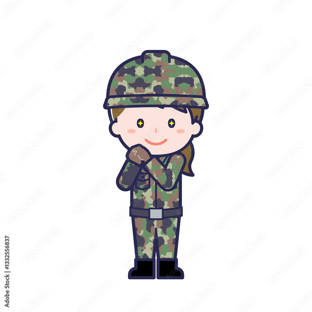 自衛隊員/女性 22 自衛隊員/女性 22