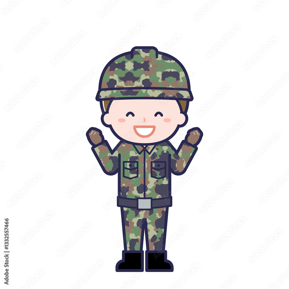 自衛隊員/男性 07 自衛隊員/男性 07