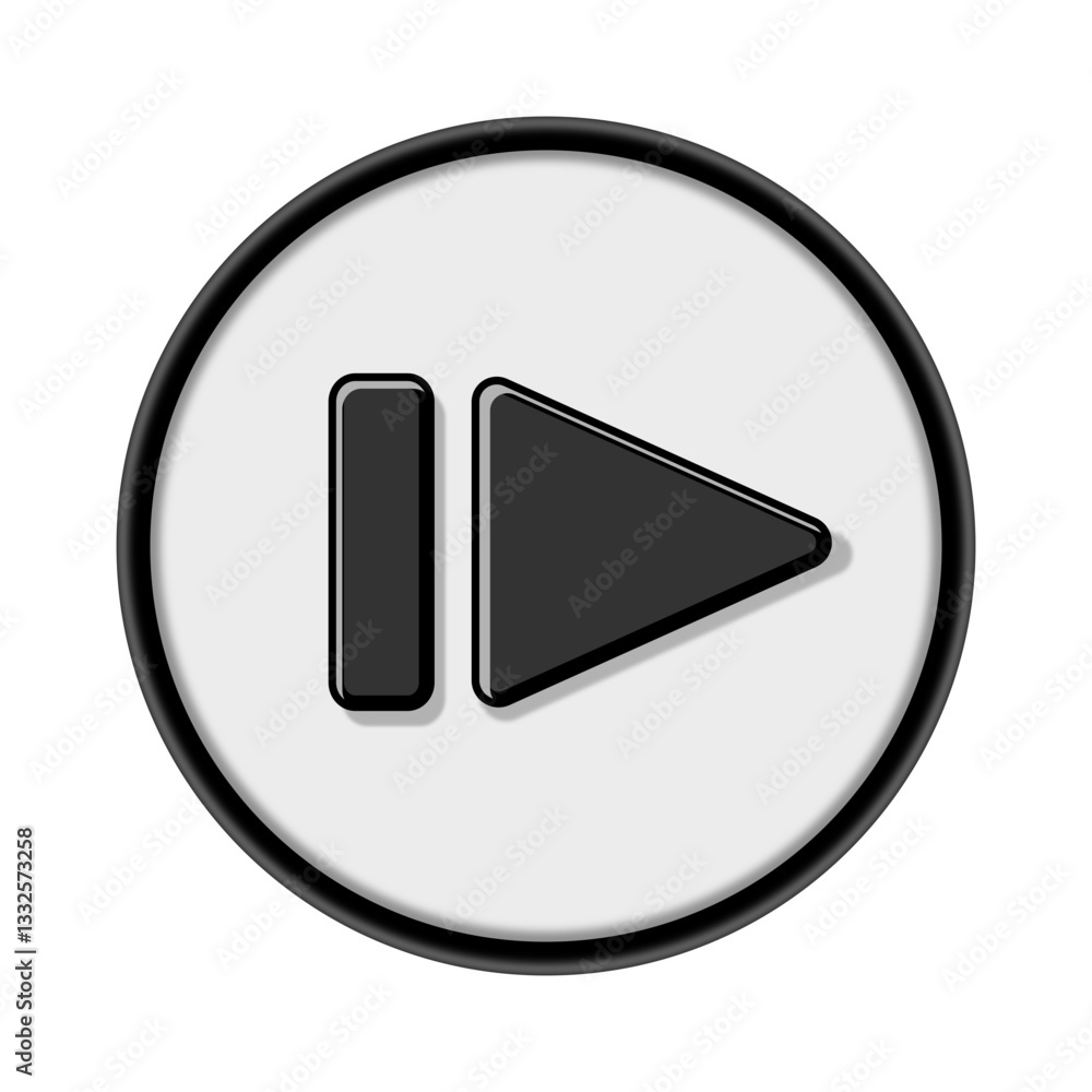black and white button vector illustration collection black and white button vector illustration collection