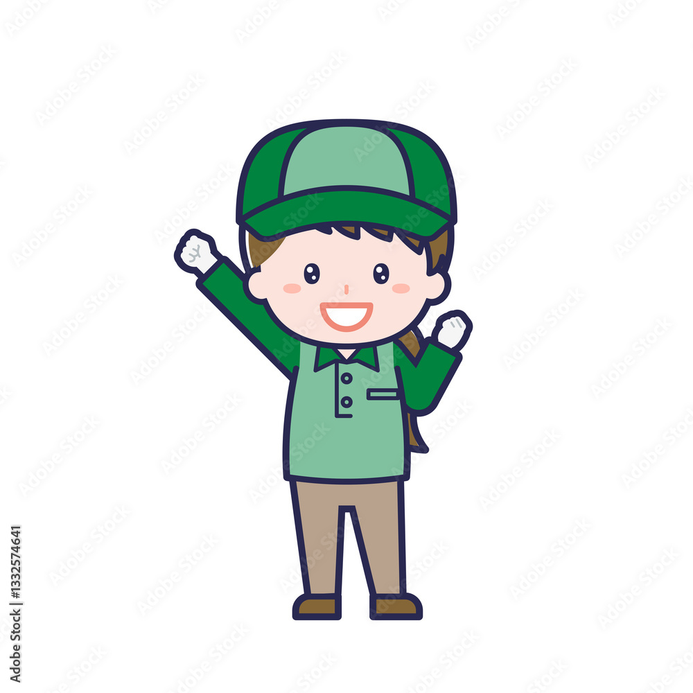 配達員/女性 06 配達員/女性 06