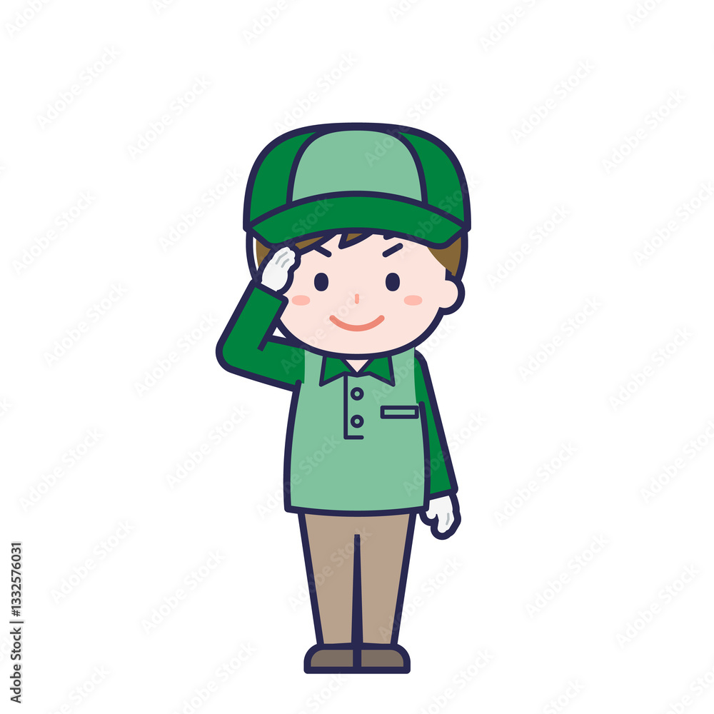 配達員/男性 02 配達員/男性 02