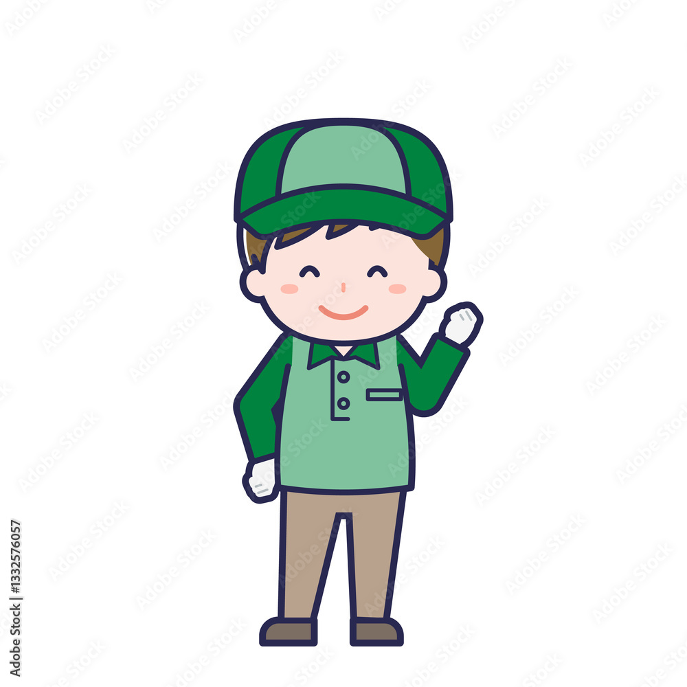 配達員/男性 04 配達員/男性 04