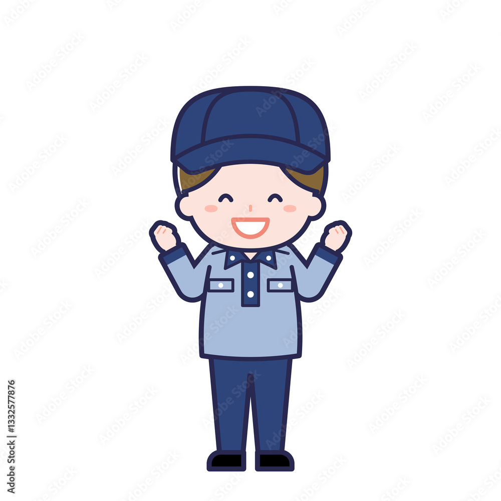 郵便配達員/男性 07 郵便配達員/男性 07