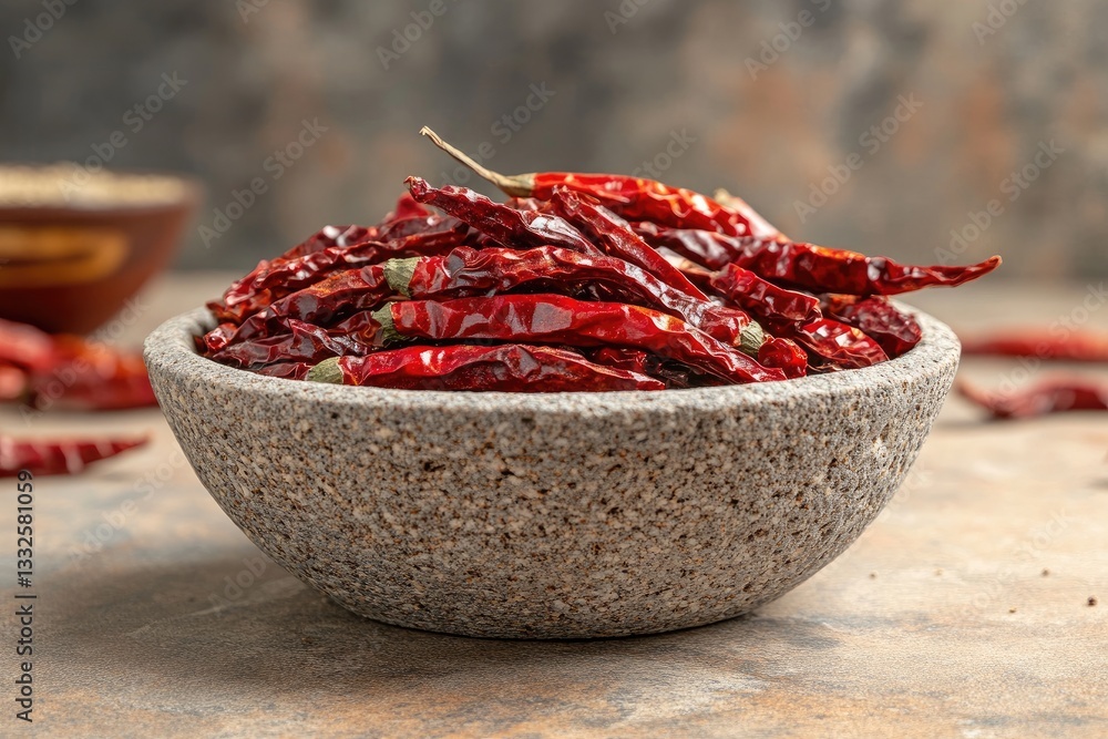 The bowl is set on a rustic Indian village counter with earthy tones and textures The bowl is set on a rustic Indian village counter with earthy tones and textures