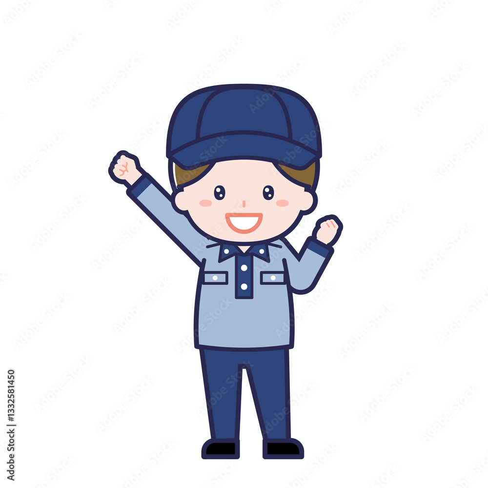 郵便配達員/男性 06 郵便配達員/男性 06