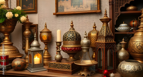 Distinctive antiques and accessories, the joy of the arrival of the arabic decorations and ornaments