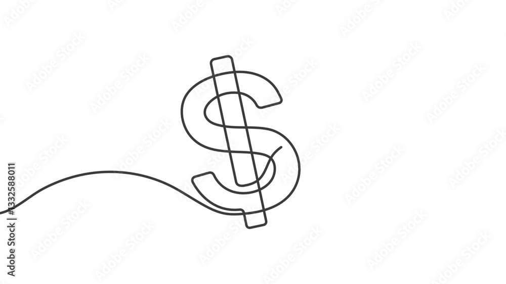 Dollar sign. American currency. Money saving . Capital gain . Dollar sign. American currency. Money saving . Capital gain .