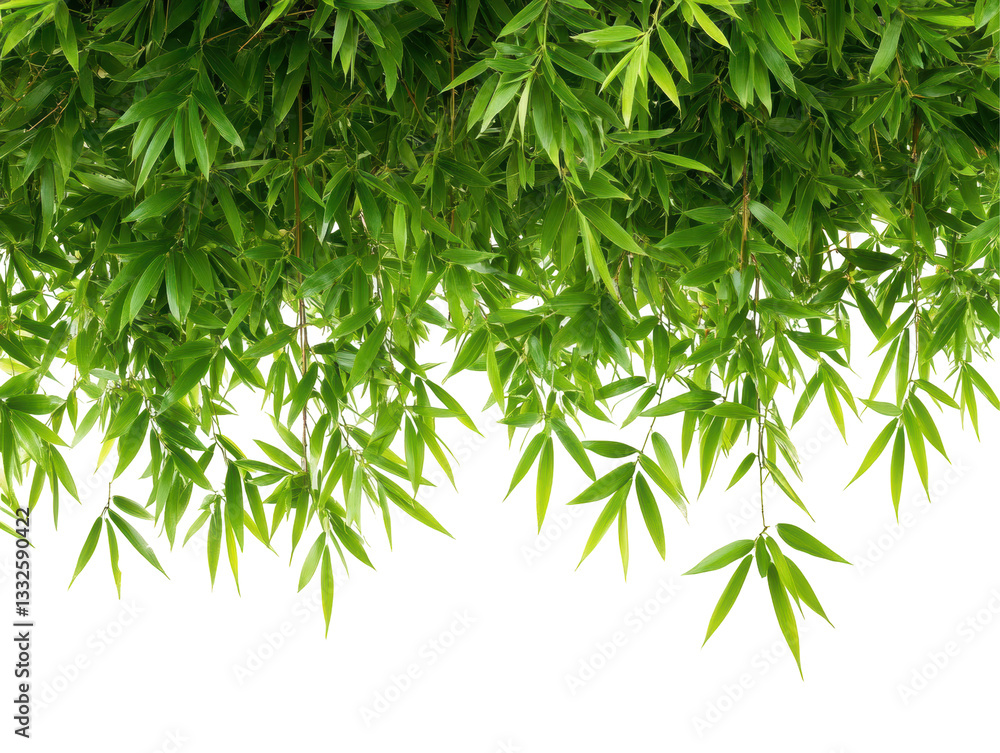 Fototapeta premium Isolated Bamboo Plants