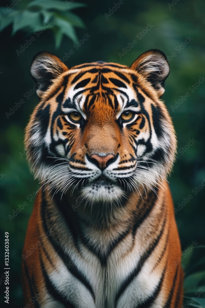Fototapeta premium Tiger Closeup in Wild