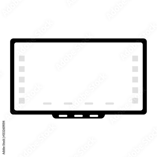 Touchscreen whiteboard icon
