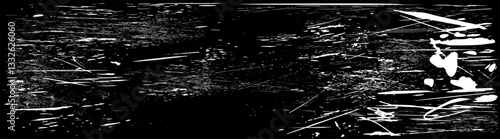 Hintergrund Vektor abstrakte weiße Farbspritzer und Kleckse - Platsch und Risse - Design Element mit Textur Überlagerung als Vorlage Ebene - Set
