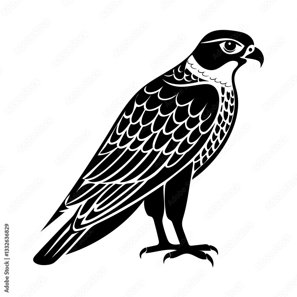 Fototapeta premium eagle isolated on white background