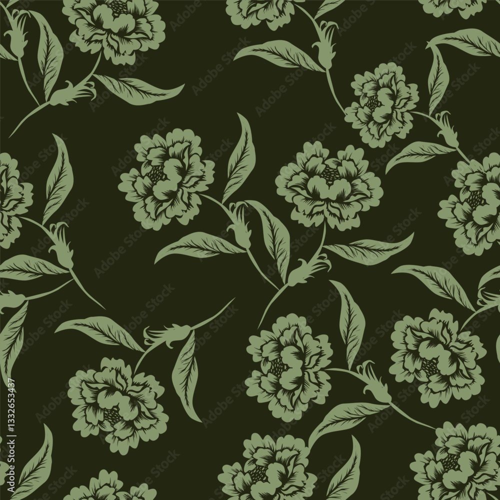 floral seamless allover design pattern floral seamless allover design pattern