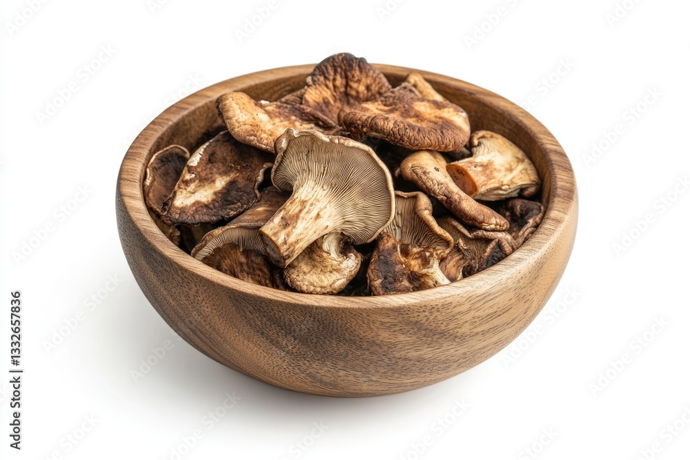 Mushrooms in Bowl Mushrooms in Bowl