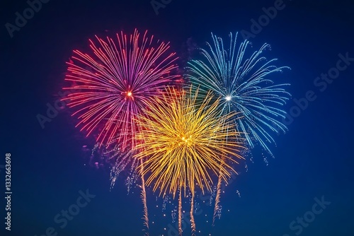 Spectacular Summer Fireworks Celebration Background