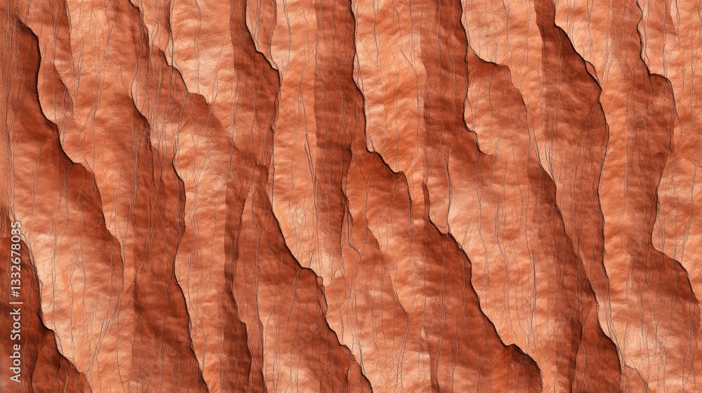 Fototapeta premium Terracotta Canyon Texture