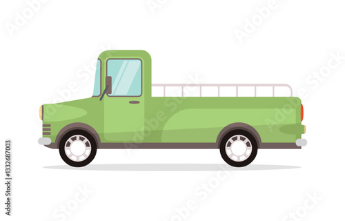 classic colorful vehicle illustration, car van bus limousine sedan trailer camper RV convertible roadster hatchback pickup truck taxi delivery sports, flat transportation city travel road trip vector