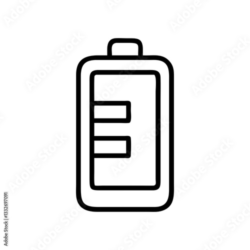 battery level indicator full icon, battery level indicator full flat illustration - simple vector illustration of battery level indicator full , perfect for icons and logos