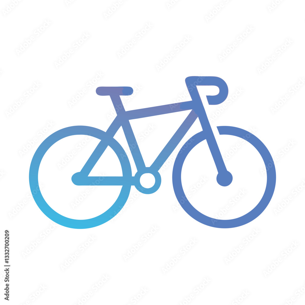 bicycle icon, bicycle flat illustration - simple vector illustration of bicycle , perfect for icons and logos bicycle icon, bicycle flat illustration - simple vector illustration of bicycle , perfect for icons and logos