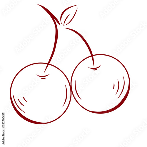 red cherries 