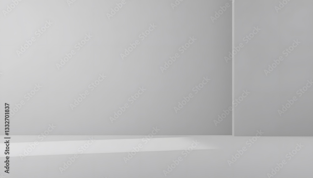 Minimalist White Room Corner Minimalist White Room Corner