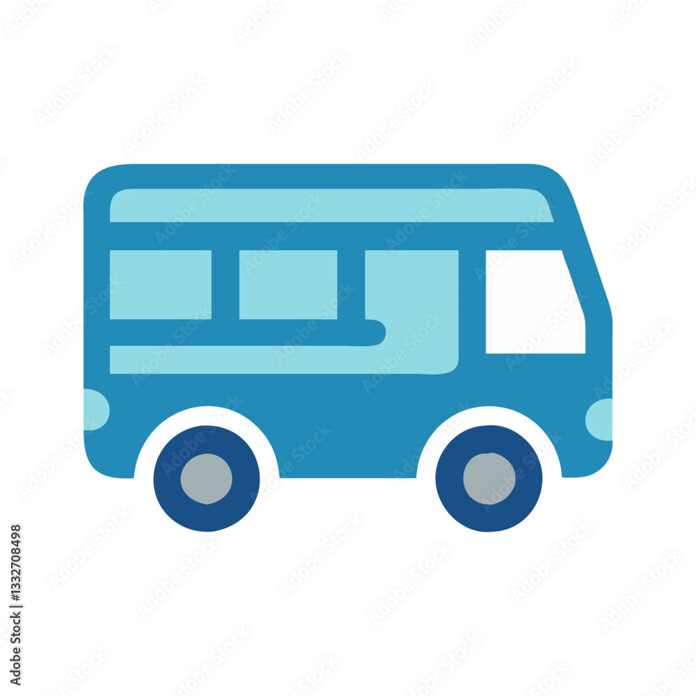 bus icon, bus flat illustration - simple vector illustration of bus , perfect for icons and logos bus icon, bus flat illustration - simple vector illustration of bus , perfect for icons and logos