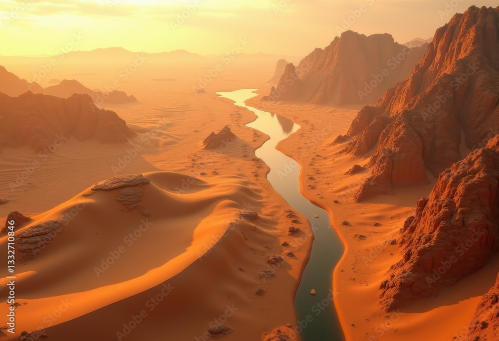Fototapeta premium stunning aerial perspectives showcasing unique captivating landforms breathtaking natural formations, views, landscapes, scenery, mountains, valleys
