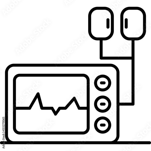 Defibrillator Icon