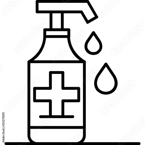 Hand sanitizer Icon