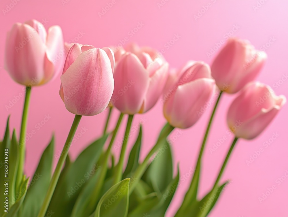 Bunch of Pink Tulips Bunch of Pink Tulips