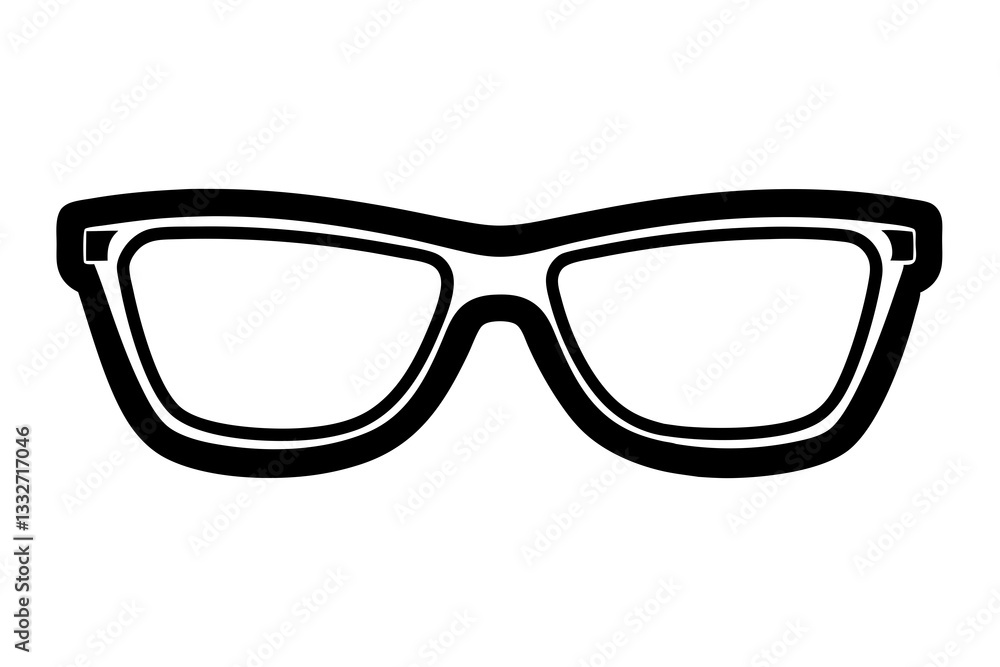 Eyeglasses Flat Icon – Vision and Optics Symbol for Apps & Websites
Eyeglasses Flat Icon – Vision and Optics Symbol for Apps & Websites