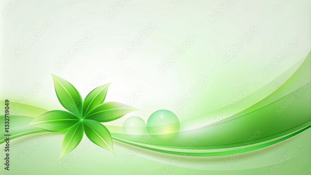 Green Curved Background Design for PowerPoint Presentations Green Curved Background Design for PowerPoint Presentations