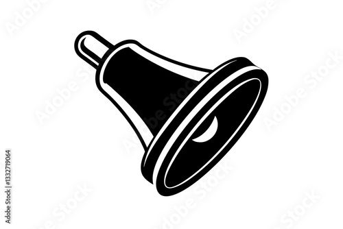Handbell Service Ringer Vector Illustration for Religious Ceremonies

