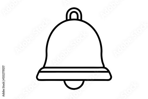 Handbell Service Ringer Vector Illustration for Religious Ceremonies

