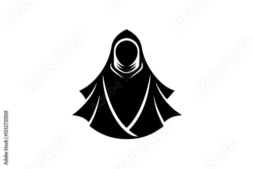 "Invisibility Cloak Icon for Games - Flat Design"

