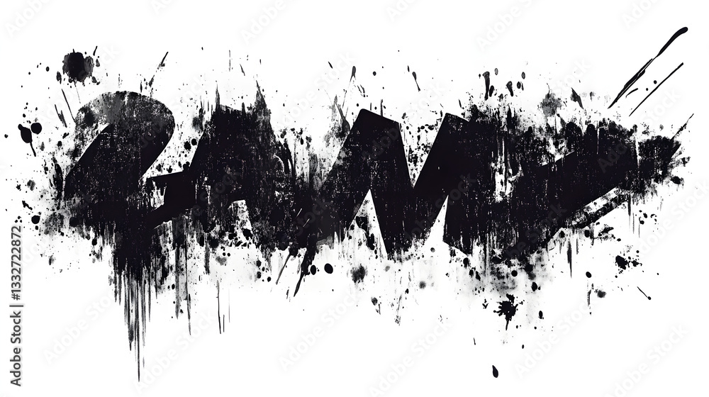 Professional editable grunge text effect PSD template isolated on white background Professional editable grunge text effect PSD template isolated on white background