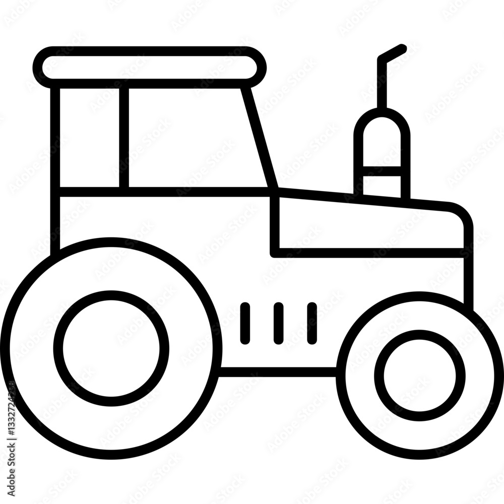 Tractor Icon Tractor Icon