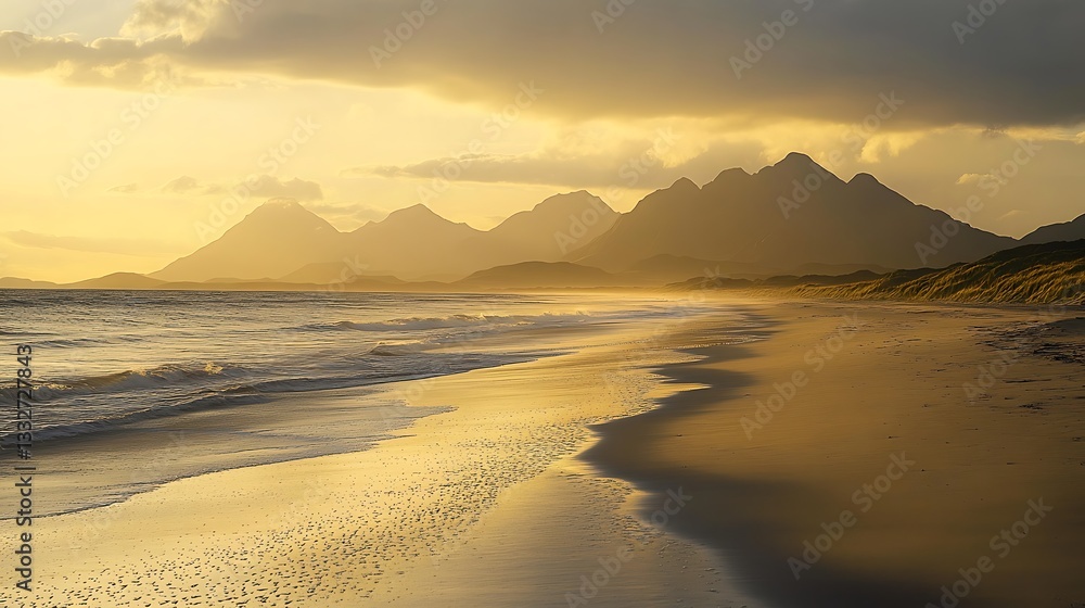 Fototapeta premium sea and mountain