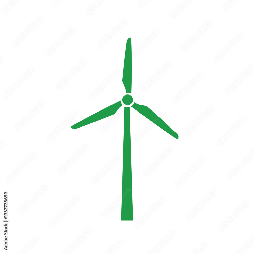 green wind turbine green wind turbine