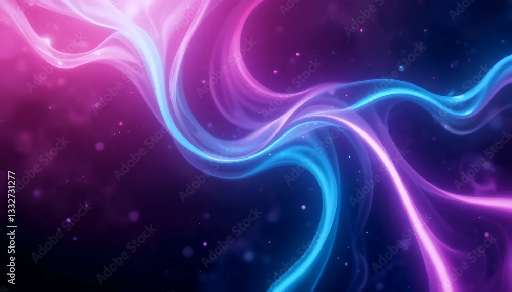 Obraz premium Texture abstract wave background with neon and abstract