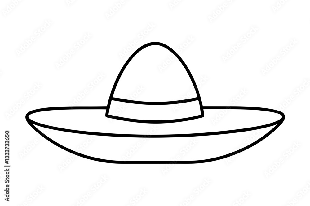 Sombrero Mexican Hat Flat Icon for Apps and Webs
Sombrero Mexican Hat Flat Icon for Apps and Webs