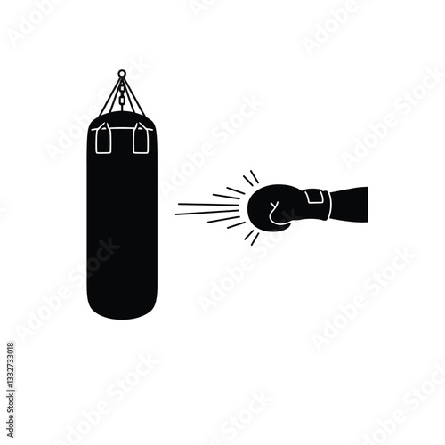 illustration of a boxing glove