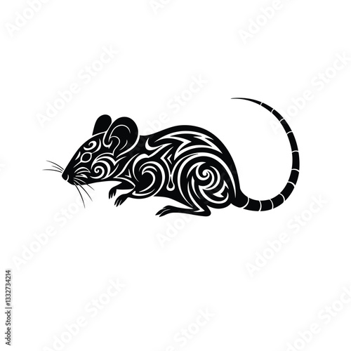 tribal lion tattoo